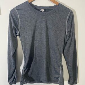 Women’s thermal Gray Long Sleeve Shirt